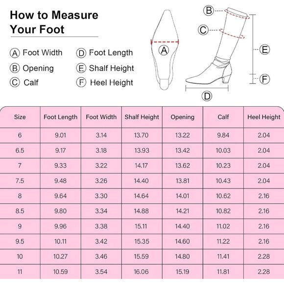 Women's Knee High Black-h Boots Pointed Toe Stretchy Block Heel Pull On Style - Picture 6 of 6